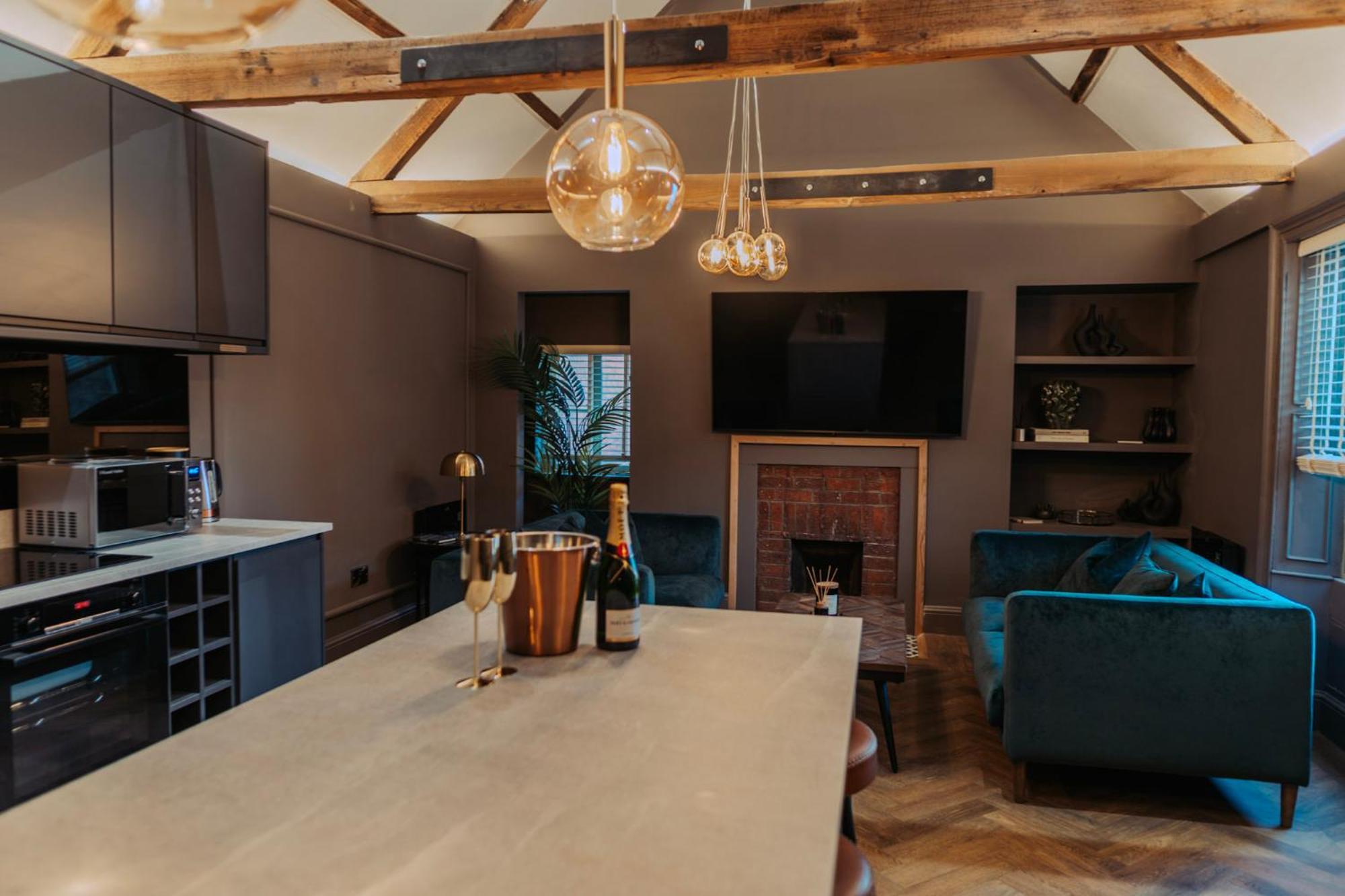 Magistrates Penthouse Suite - Town Centre Apartments With Spa Morpeth Exterior foto